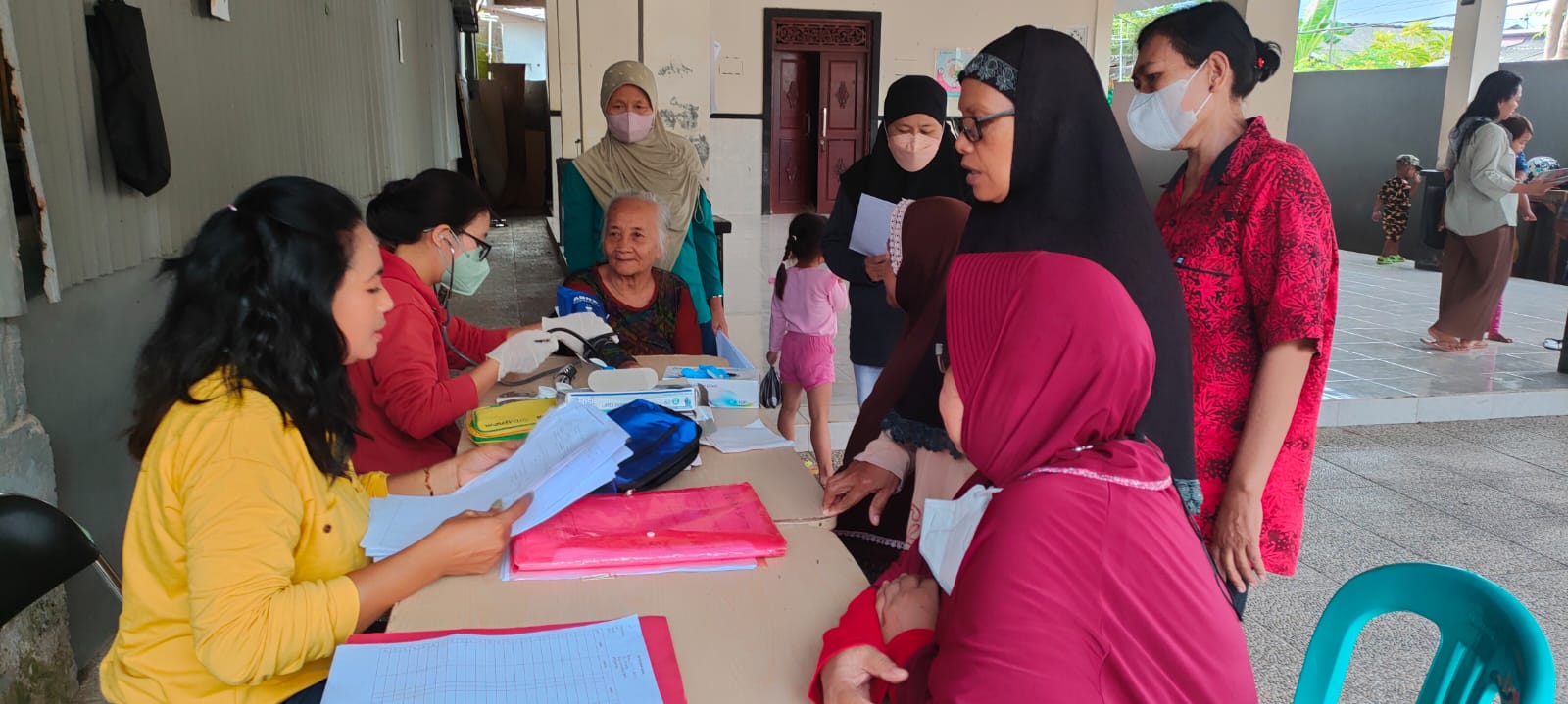 Kegiatan Posyandu di Dusun Graha Santi