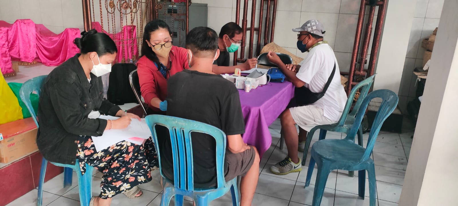 Kegiatan Posyandu di Dusun Sari