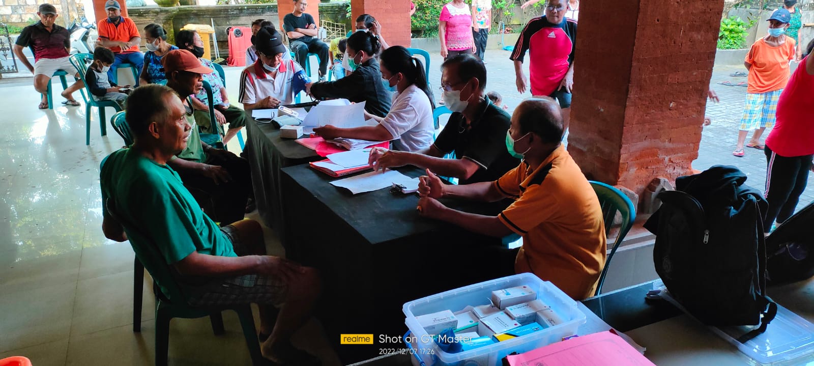 Kegiatan Posyandu di Dusun Sekar Kangin