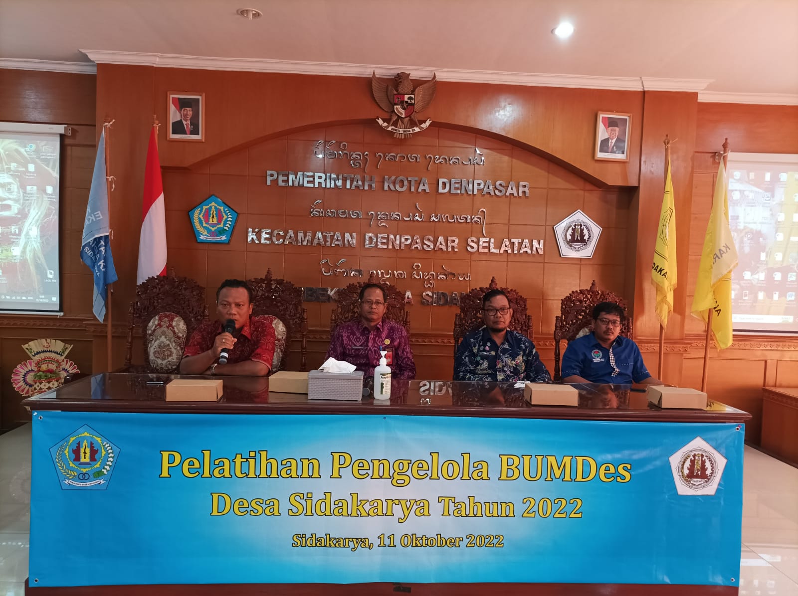 Pelatihan Pengelola Bumdes Desa Sidakarya Tahun 2022