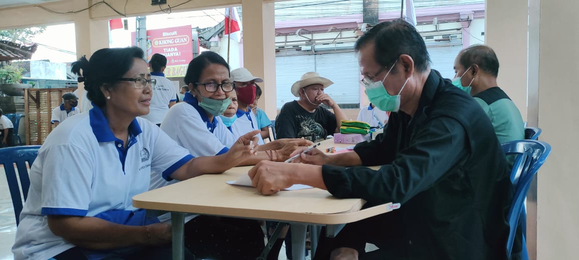 Kegiatan Posyandu di Dusun Tengah