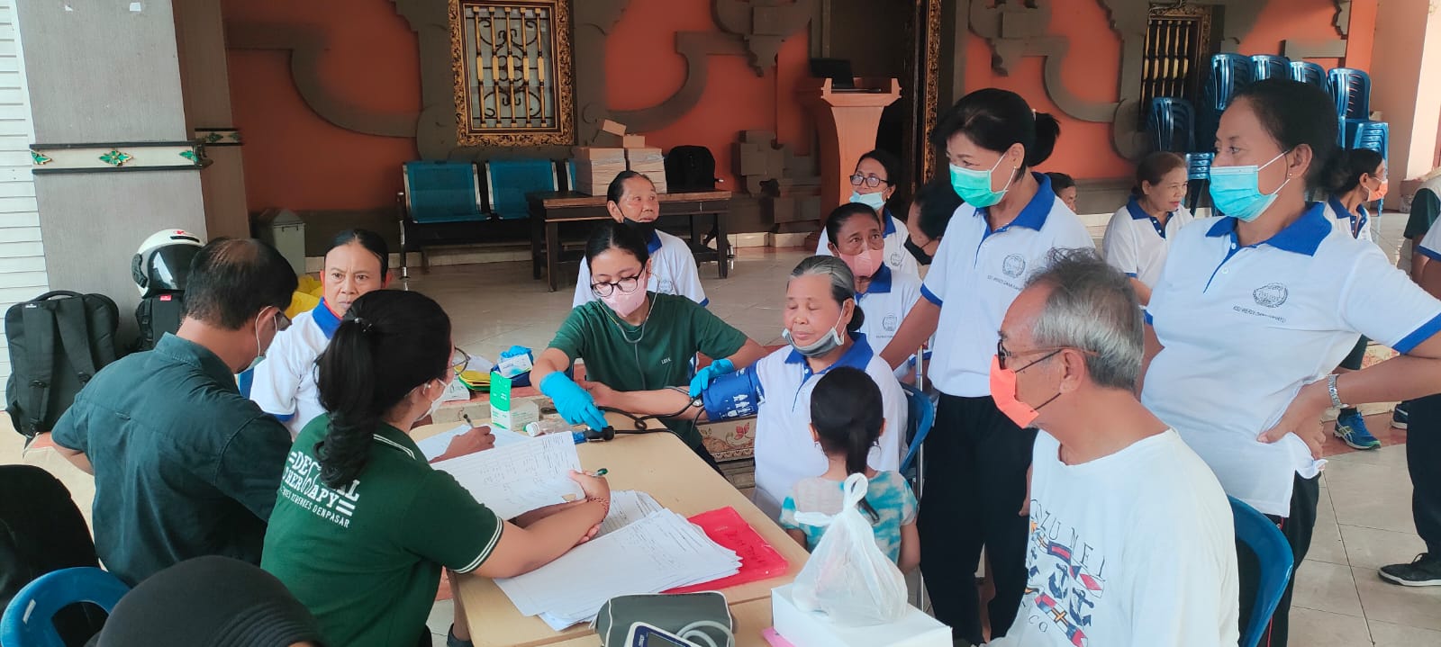 KEGIATAN POSYANDU DI DUSUN TENGAH