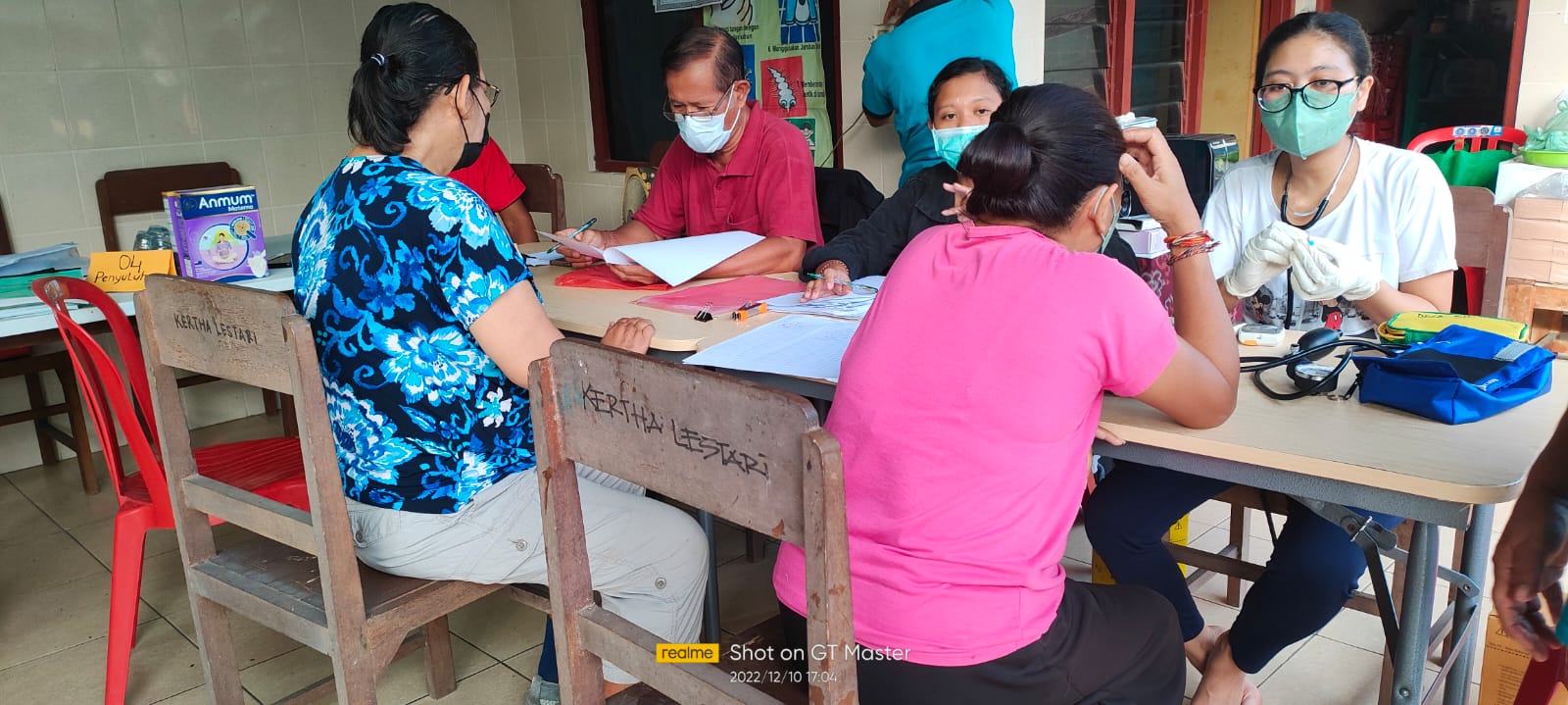 Kegiatan Posyandu di Dusun  Kerta Raharja