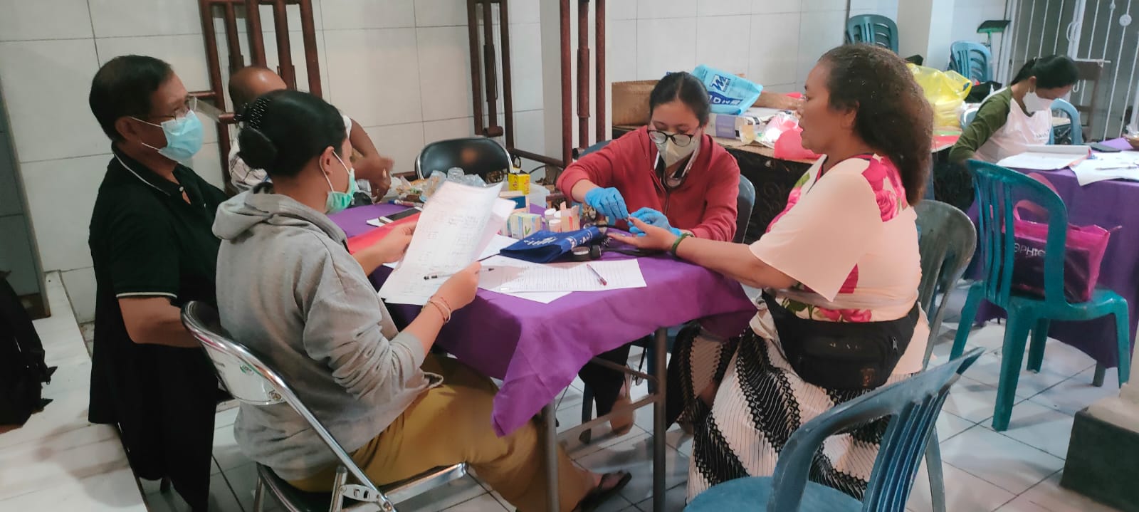 Kegiatan Posyandu di Dusun Sari