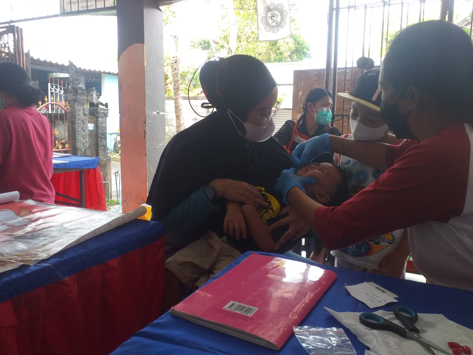 Kegiatan Posyandu di Dusun Wirasatya