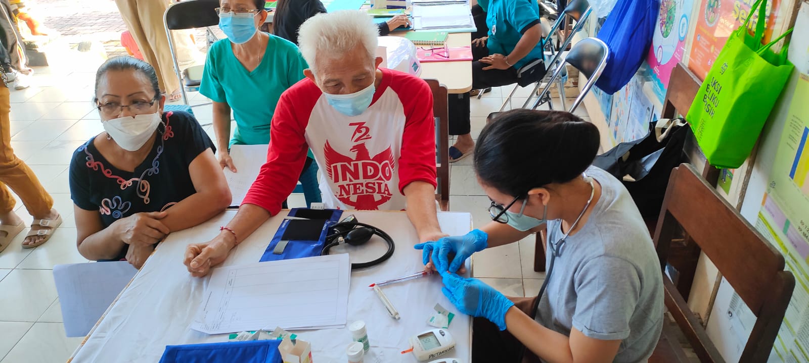 Kegiatan Posyandu di Dusun Kertha Petasikan