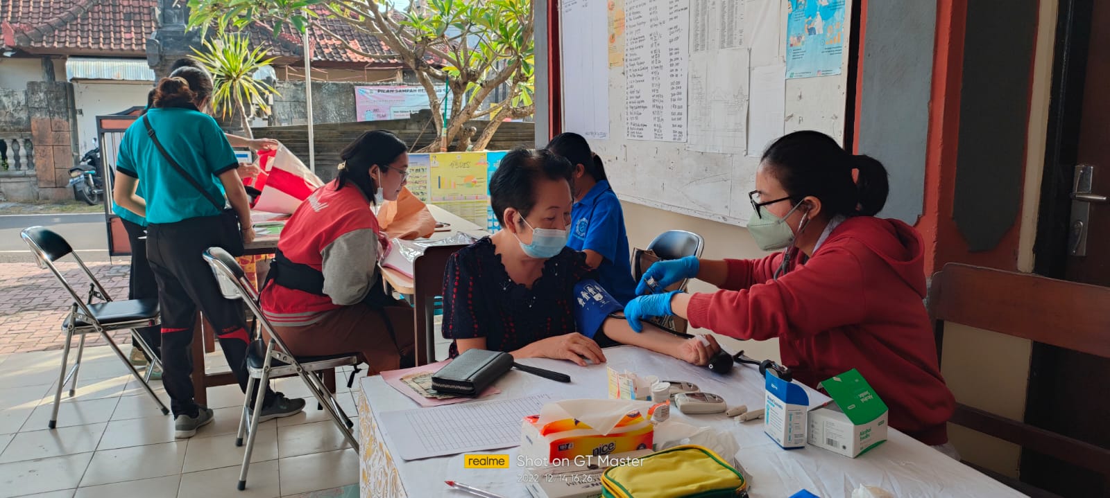 Kegiatan Posyandu di Dusun Kertha Petasikan