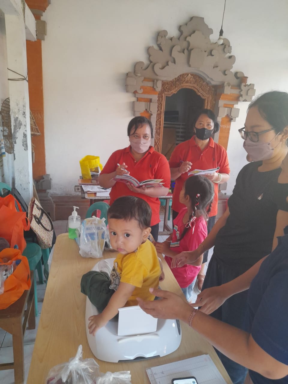 Kegiatan Posyandu di Dusun Graha Kerti