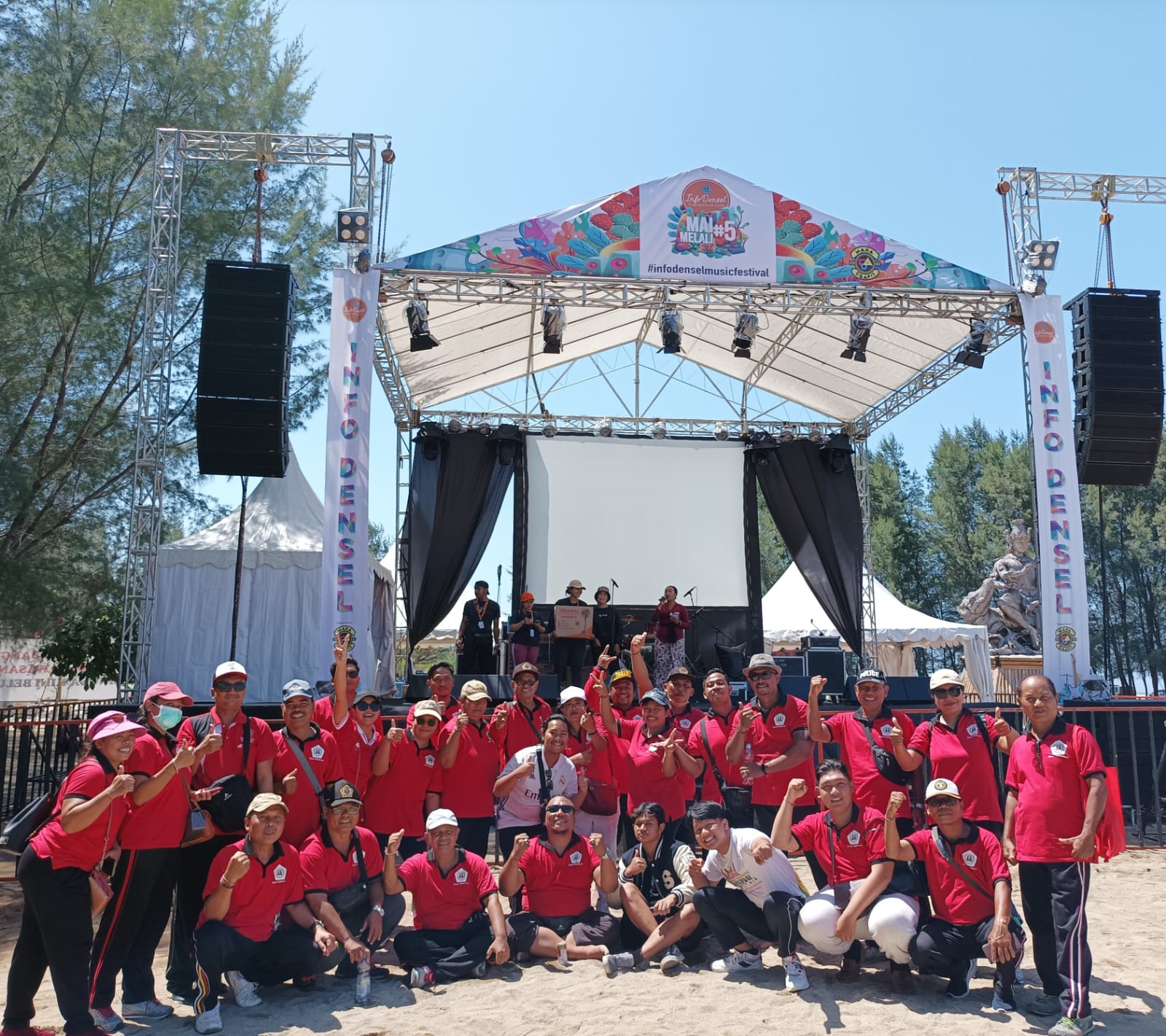 Partisipasi Pemerintah Desa Sidakarya Dalam Kegiatan HUT @infodensel yang ke -5 tahun 2022