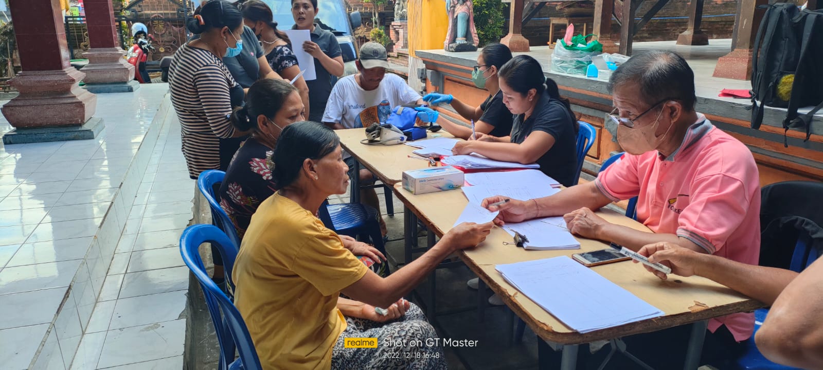 Kegiatan Posyandu di Dusun Dukuh Mertajati