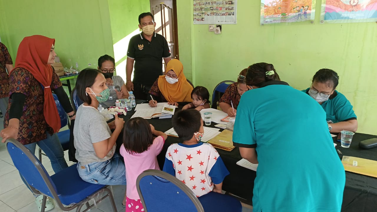 Kegiatan Posyandu di Dusun Kerta Dalem