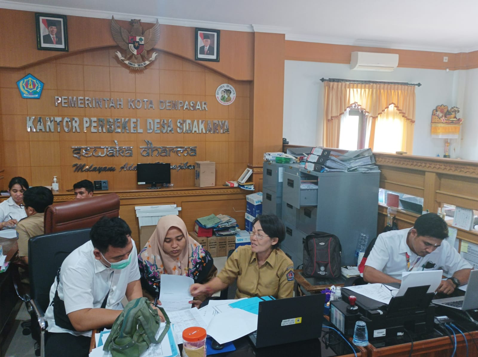 Kegiatan Pembinaan Dan Pengawasan Administrasi Pemerintahan Desa yang diselenggarakan oleh Dinas Pemberdayaan Masyarakat Dan Desa Kota Denpasar