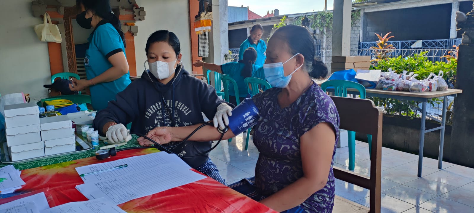 Kegiatan Posyandu di Dusun Graha Kerti
