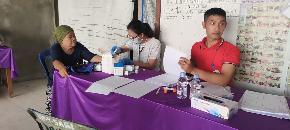 Kegiatan Posyandu di Dusun Kerta Sari