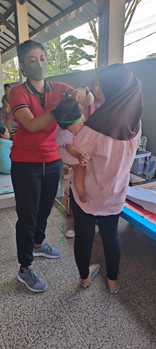 Kegiatan Posyandu di Dusun Graha Santi