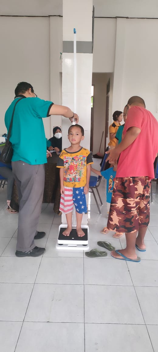 Kegiatan Posyandu di Dusun Kerta Dalem