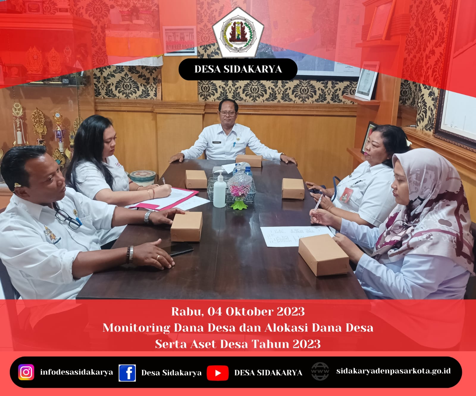 Monitoring Dana Desa dan Alokasi Dana Desa serta Aset Desa Tahun 2023