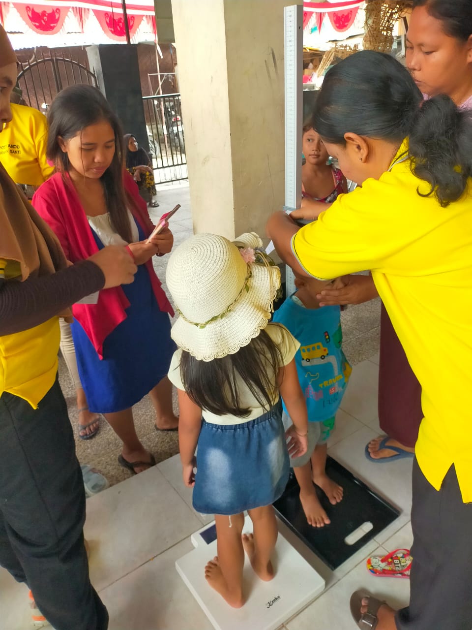 Kegiatan Posyandu di Dusun Graha Santi