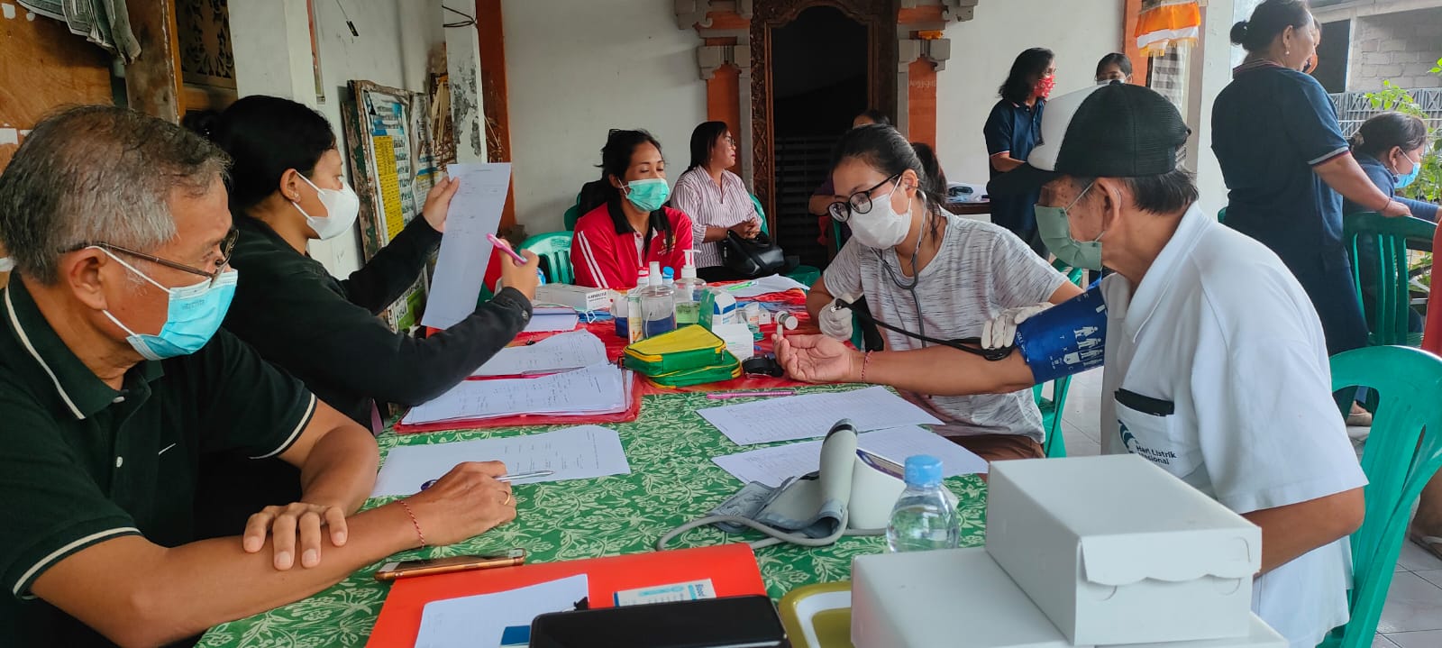 Kegiatan Posyandu di Dusun Graha Kerti