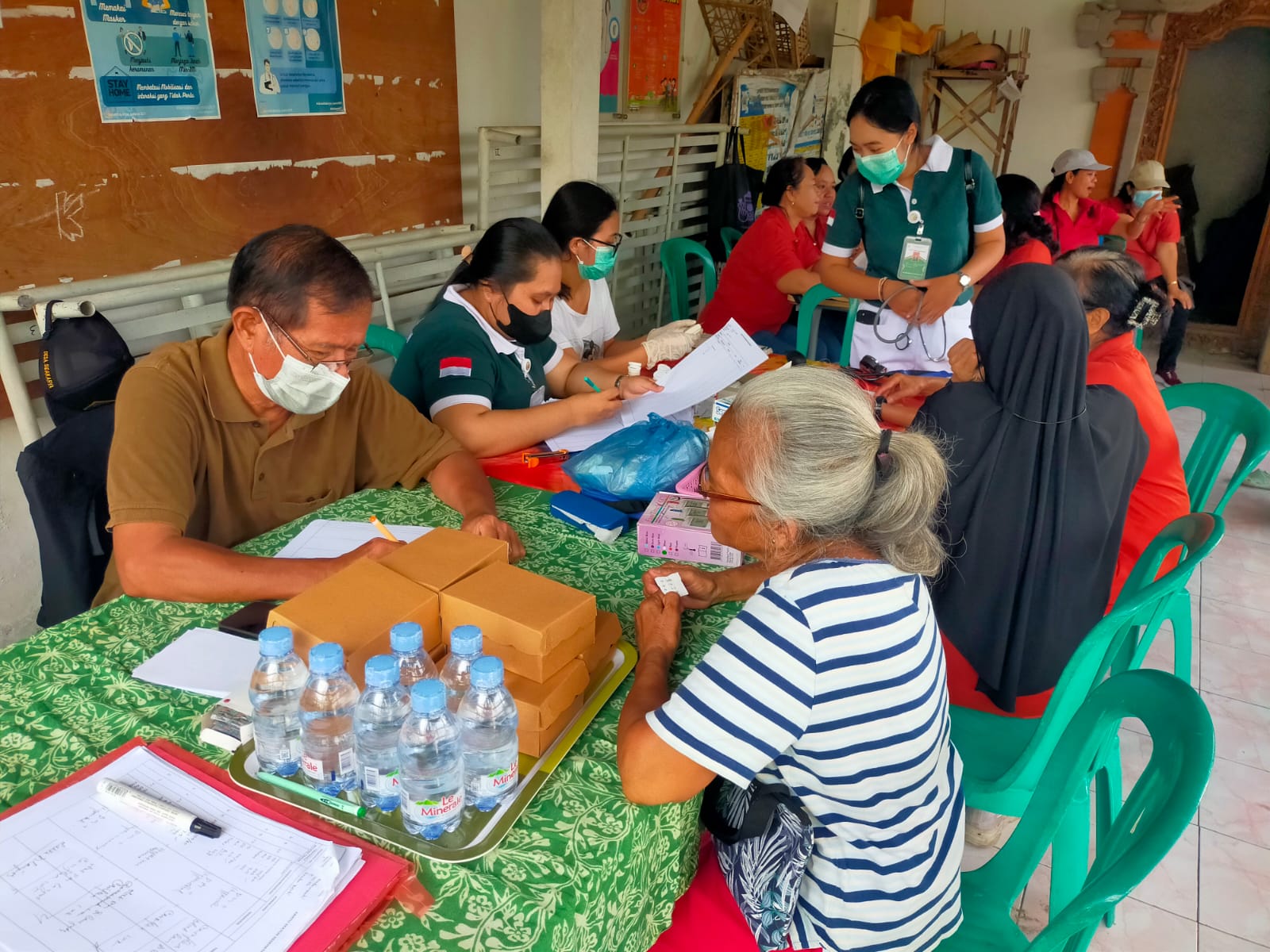 Kegiatan Posyandu di Dusun Graha Kerti