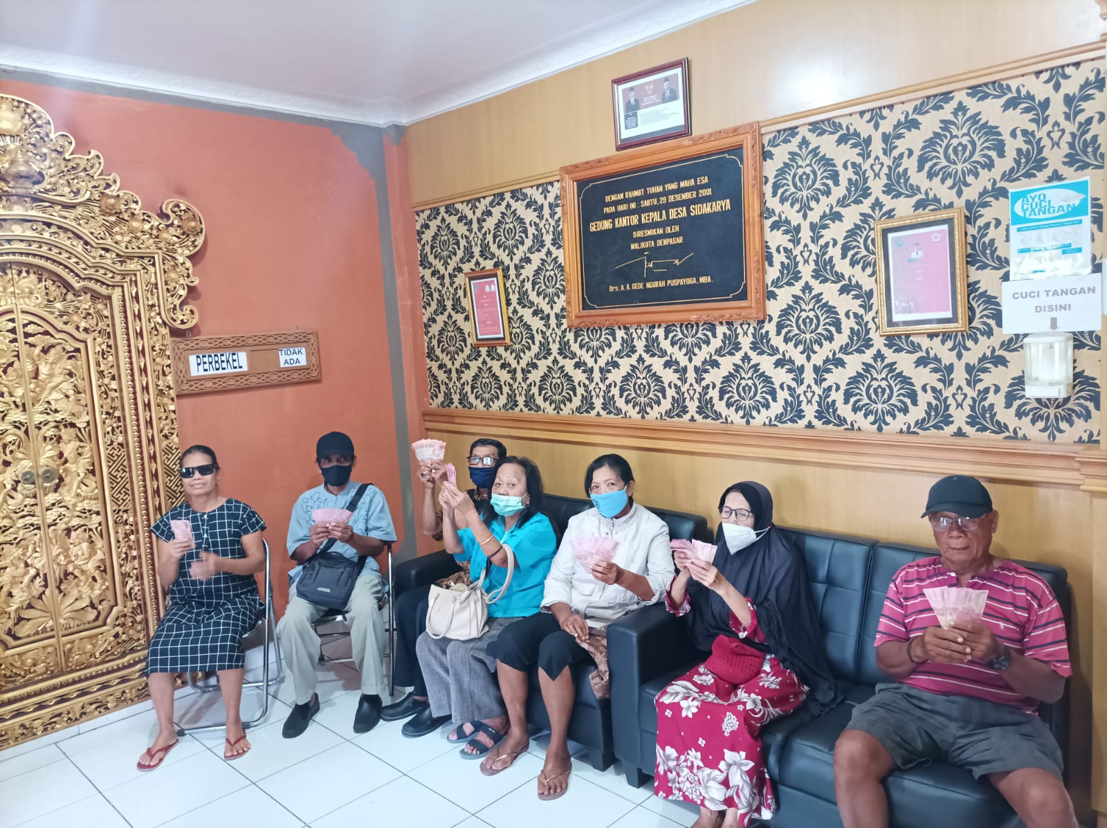 Penyaluran Bantuan Langsung Tunai  ( BLT ) Dana Desa 