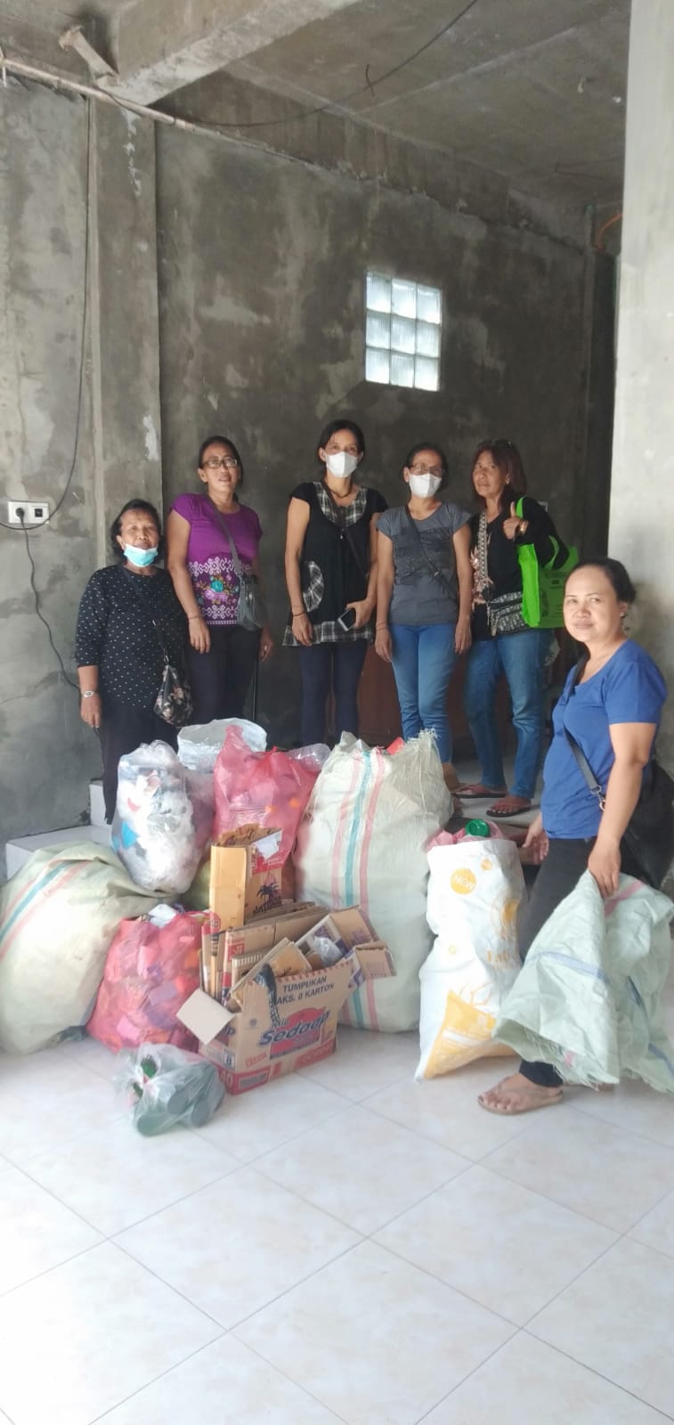 Kegiatan Bank Sampah Dusun Kerta Sari