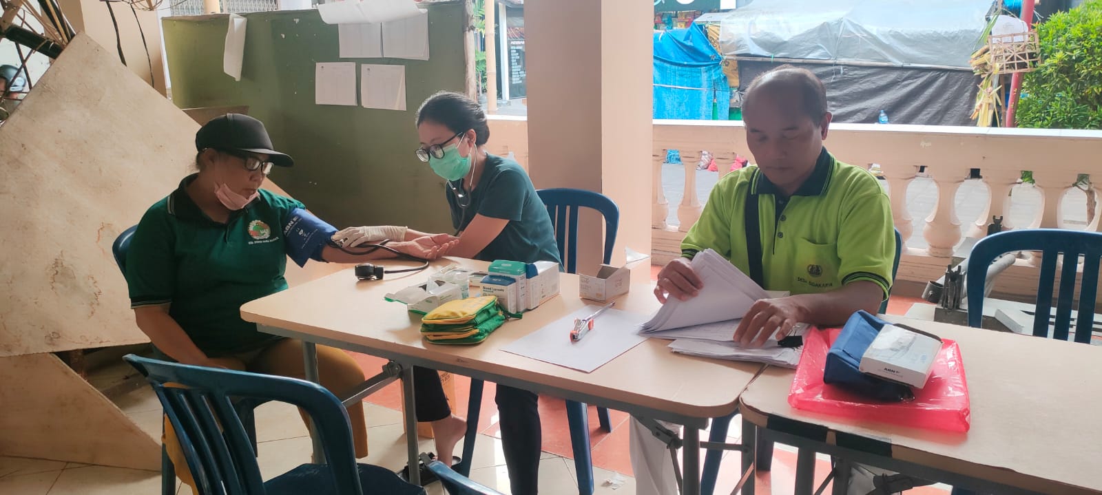 Kegiatan Posyandu di Dusun Tengah