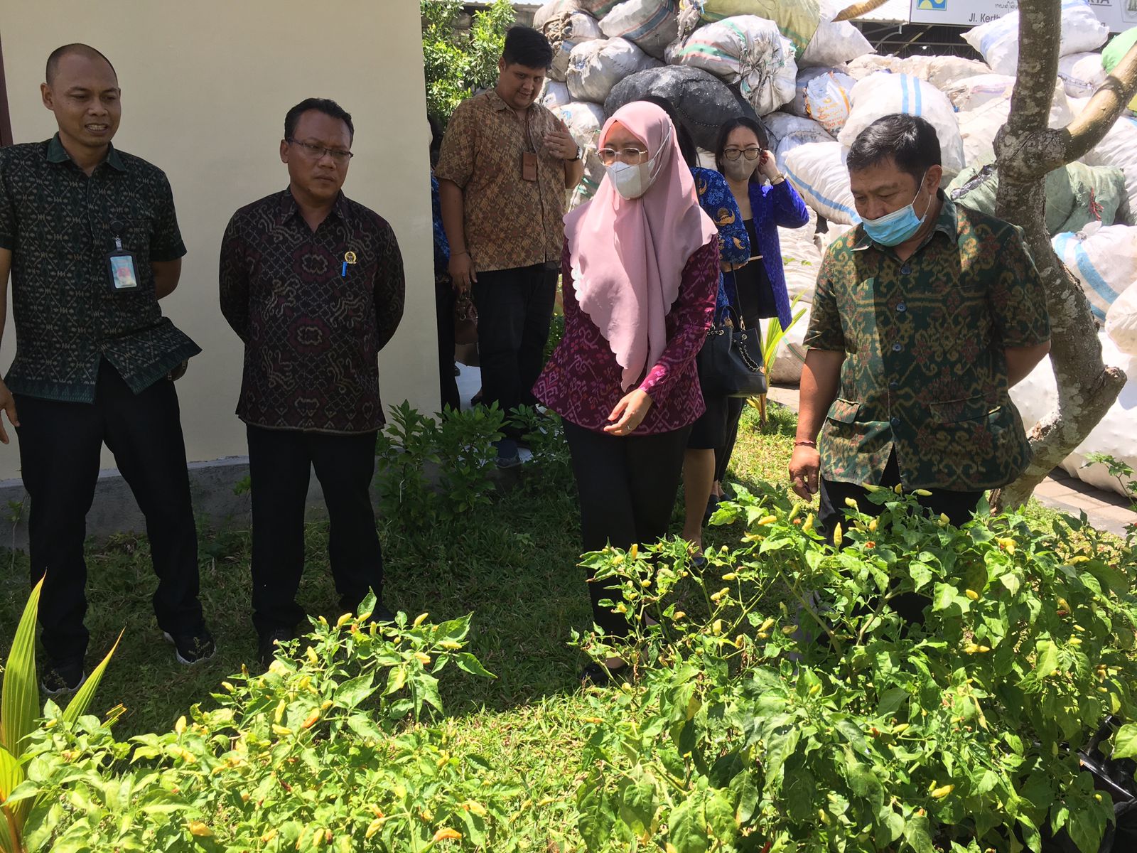 Penilaian Lomba Kampung Keluarga Berkualitas Desa Sidakarya