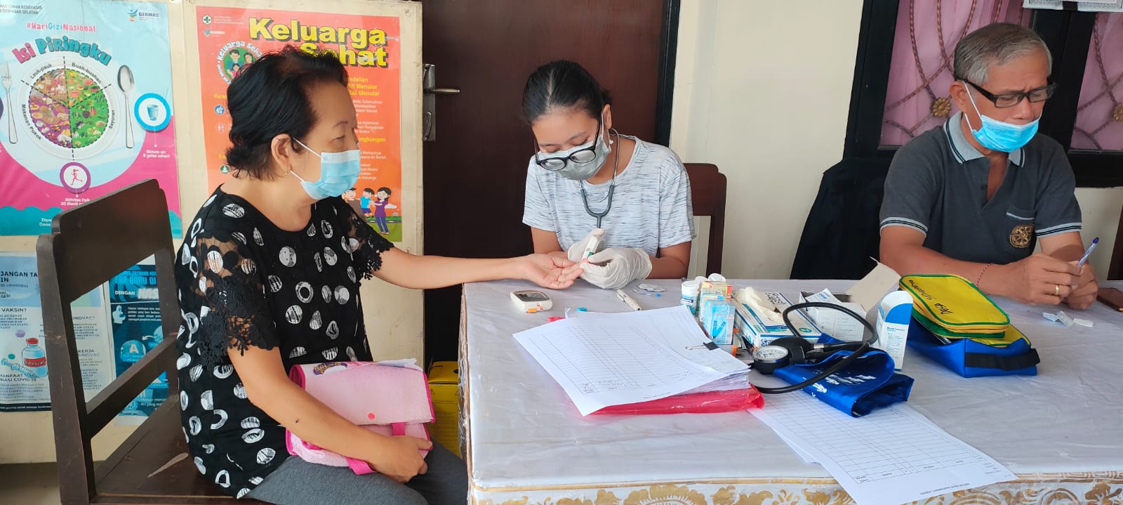 Kegiatan Posyandu Dusun Kertha Petasikan