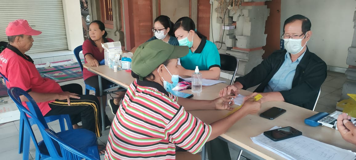 Kegiatan Posyandu di Dusun Suwung Kangin