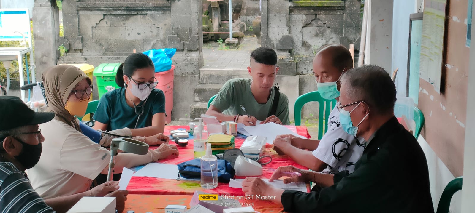 Kegiatan Posyandu di Dusun Graha Kerti
