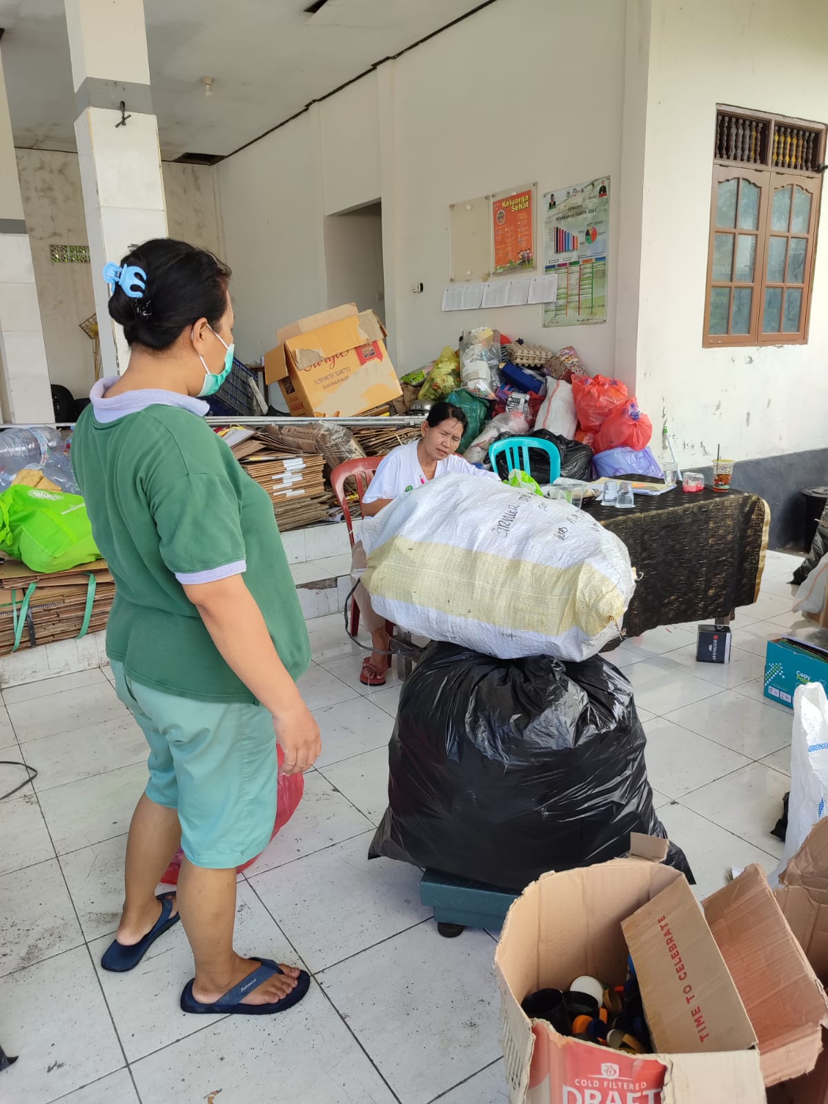 Kegiatan Bank Sampah di Dusun Kerta Dalem
