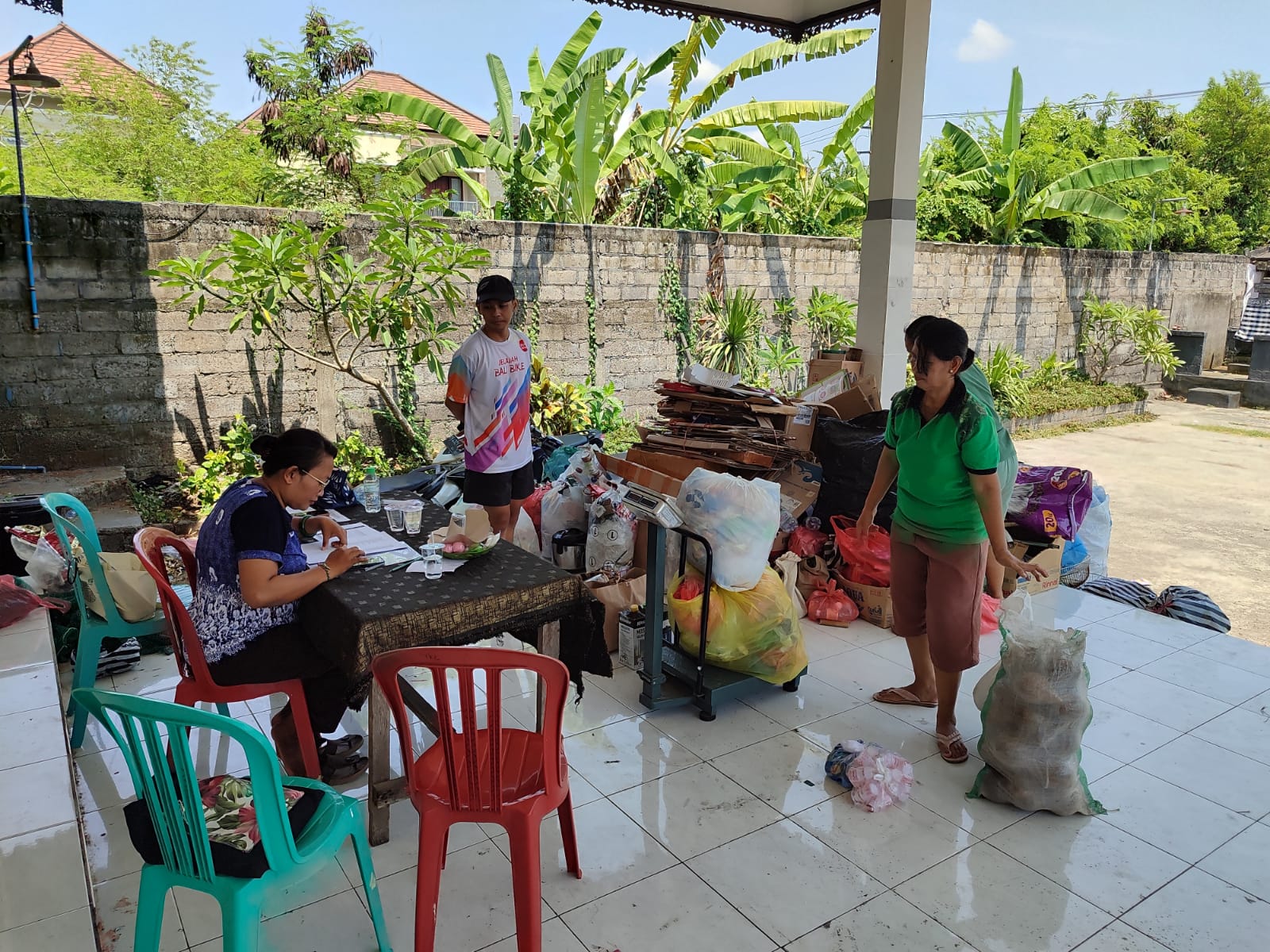 Kegiatan Bank Sampah di Dusun Kerta Dalem