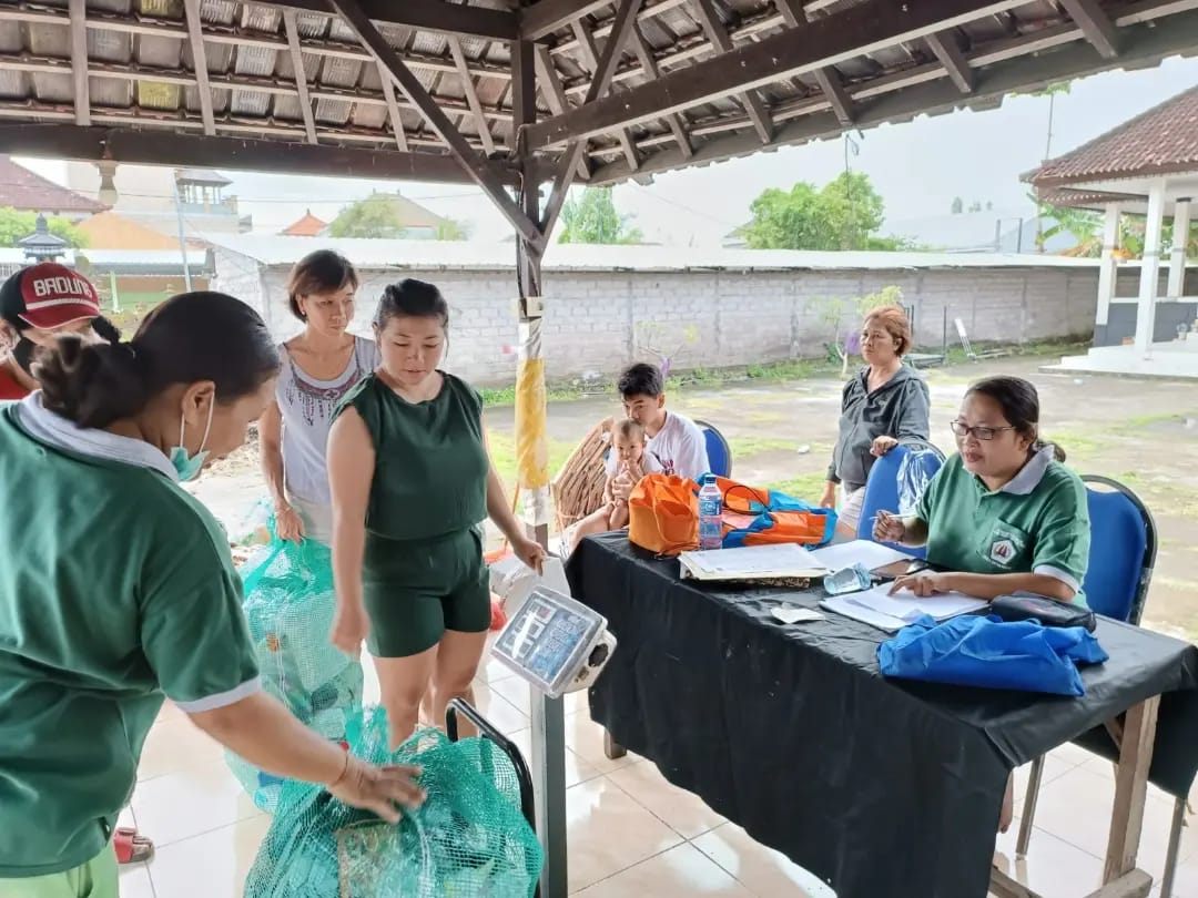 Kegiatan Bank Sampah di Dusun Kerta Dalem
