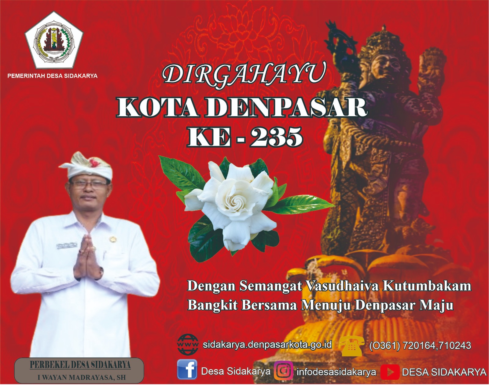 Dirgahayu Kota Denpasar Ke -235
