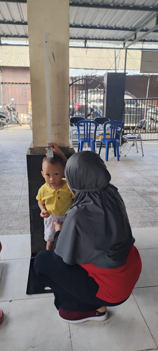 KEGIATAN POSYANDU DI DUSUN GRAHA SANTI