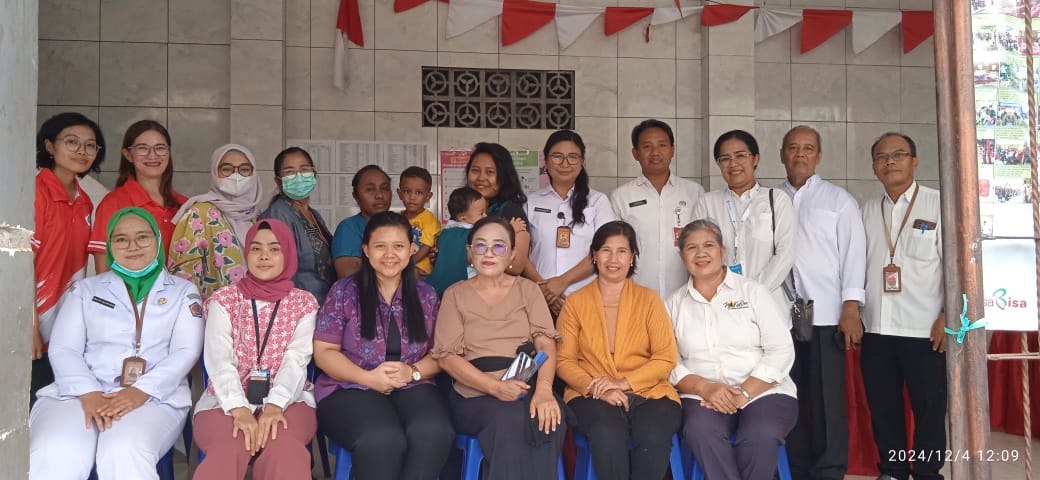 Monitoring terkait pendistribusian pemberian PMT kepada Balita