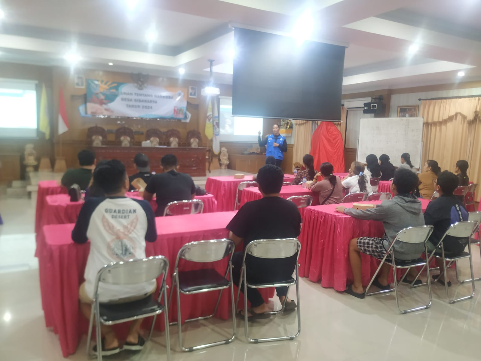 KEGIATAN PENYULUHAN NARKOBA DESA SIDAKARYA TAHUN 2024