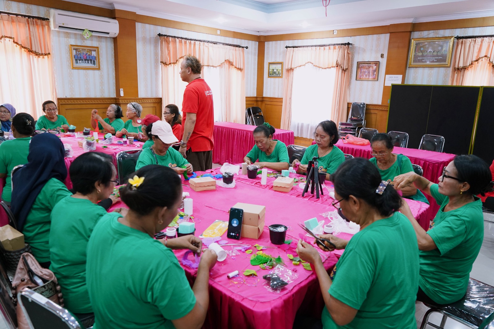 Kegiatan Kelas Lansia Produktif Desa Sidakarya Tahun 2025 