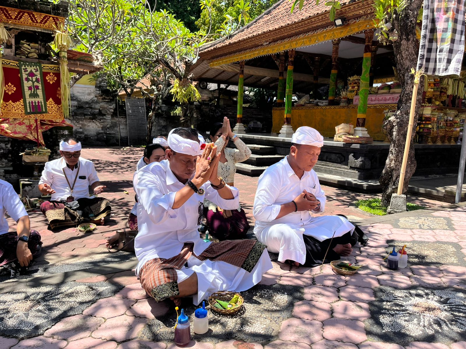 Ngaturang Pawiletan lan ngaturang sembah pangubakti ring Pura Dalem Petasikan Suwung Kangin kelanturang ring Pura Begawan Penyarikan Wirasatya, Pura Begawan Penyarikan Kerta Sari