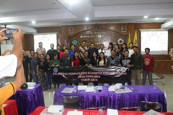 Pelatihan Peningkatan Kapasitas Karang Taruna Eka Darma Karya Desa Sidakarya 
