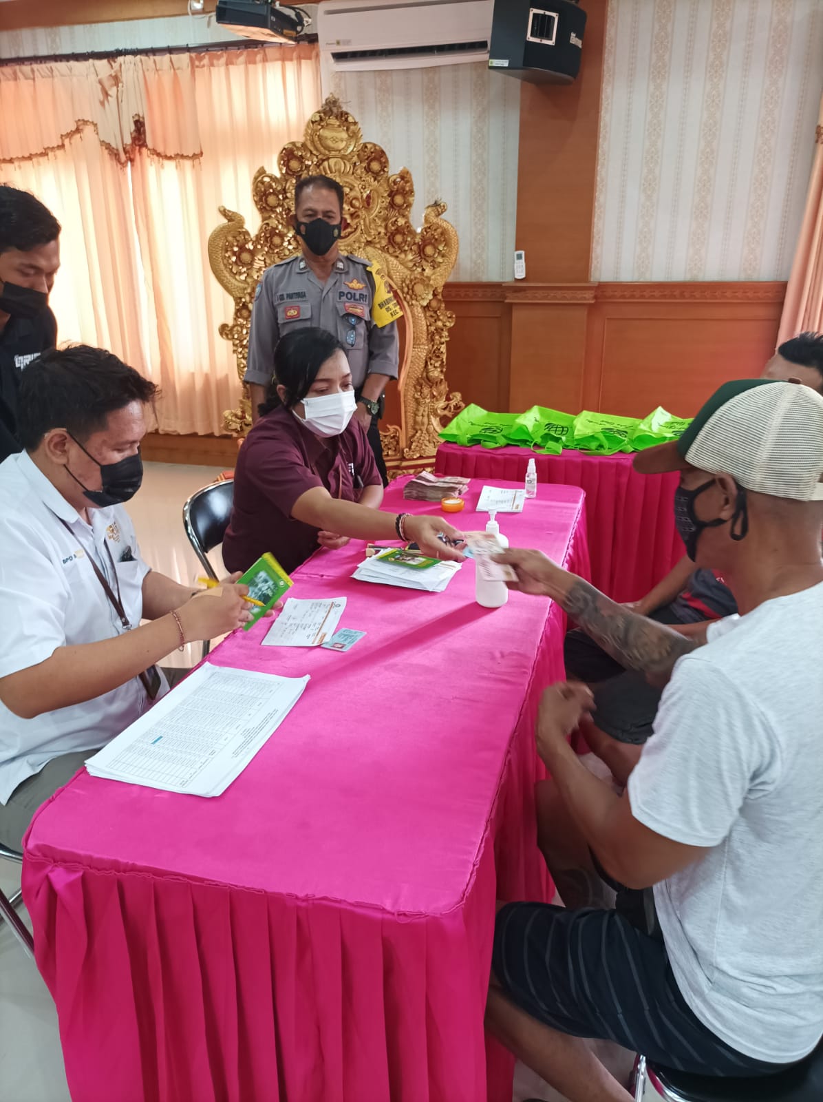 Penyaluran Dana BLT Dana Desa Bulan Desember 2021