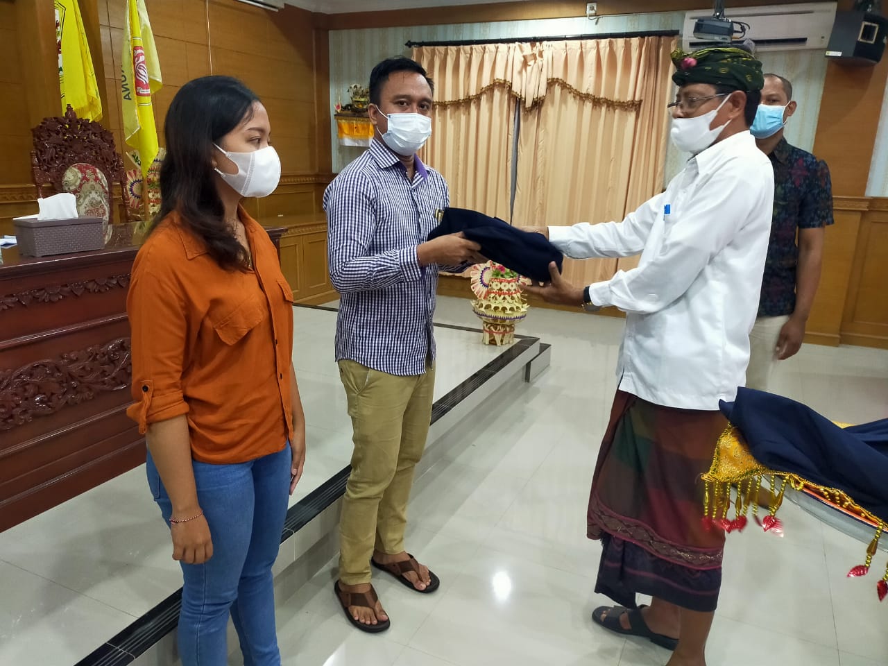 Pengukuhan Pengurus Karang Taruna Periode 2021 - 2024