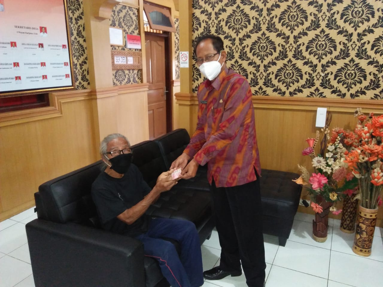 Penyaluran  Dana BLT Dana Desa bulan Juni