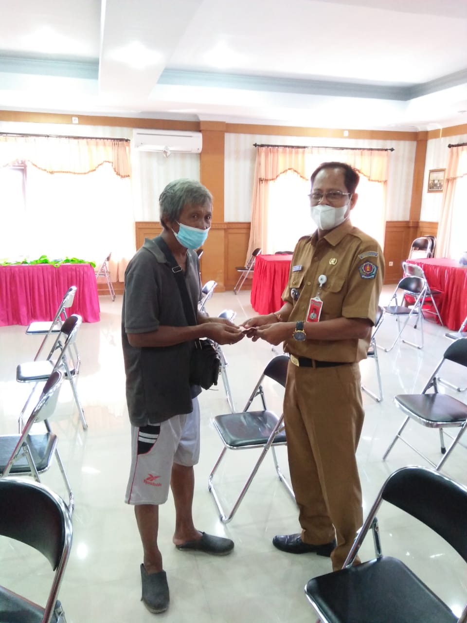 Penyaluran  Dana BLT Dana Desa (Bantuan Langsung Tunai Dana Desa ) Tahap VII bulan Juli 2021