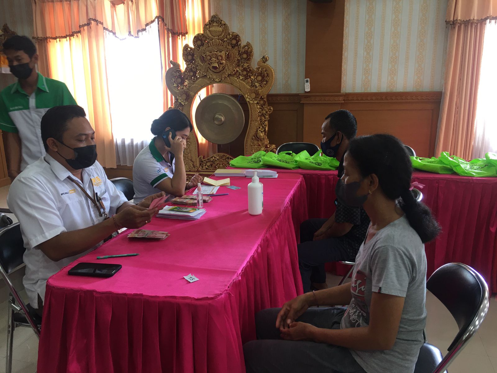 Penyaluran Dana BLT Dana Desa bulan Oktober 2021