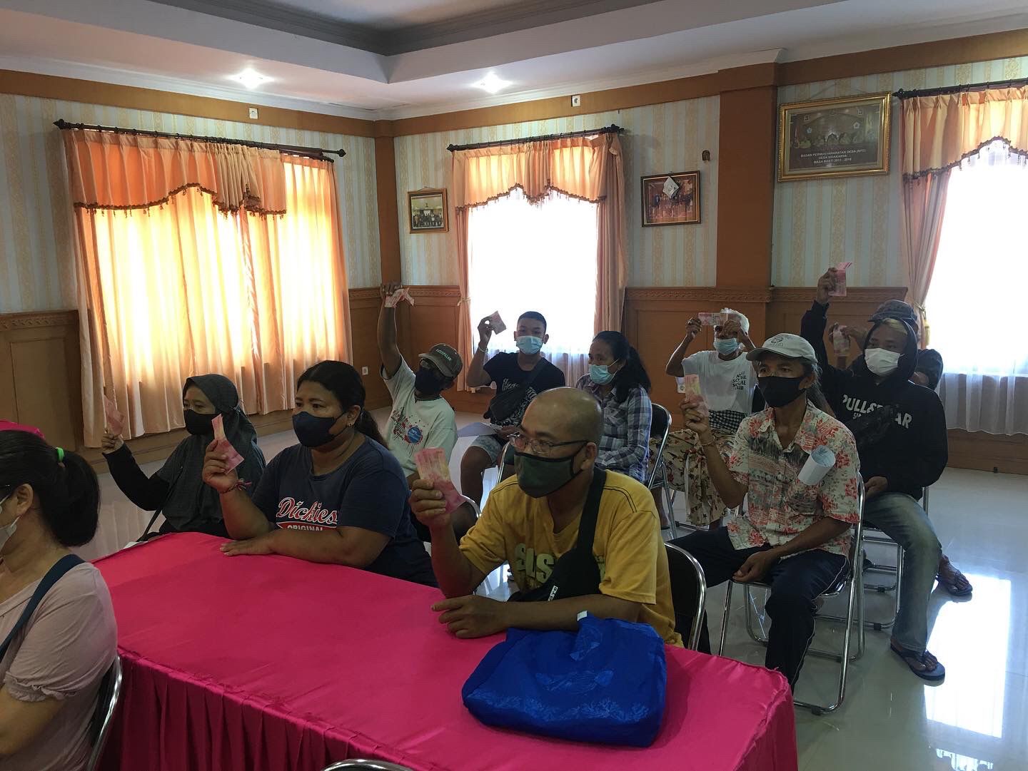 Pencairan BLT Dana Desa Bulan April 