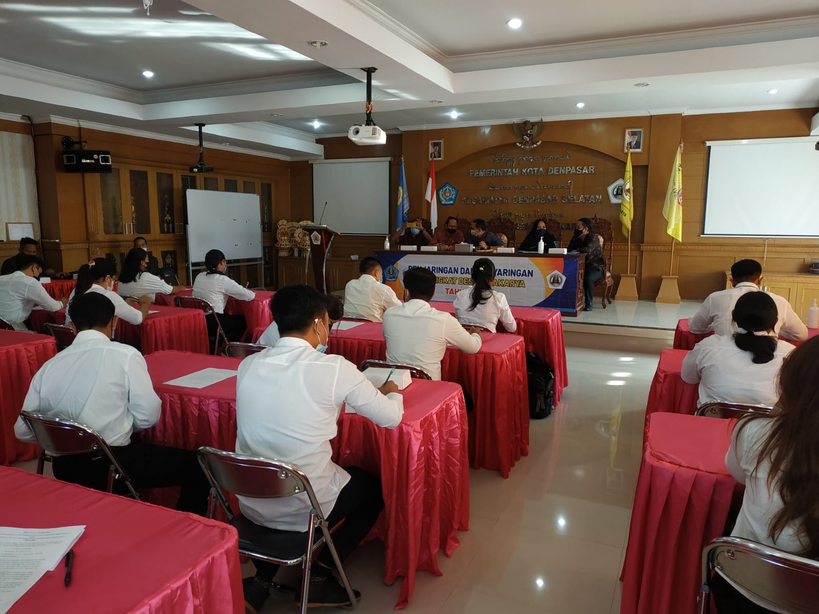 Kegiatan Penjaringan & Penyaringan  Perangkat Desa Sidakarya 