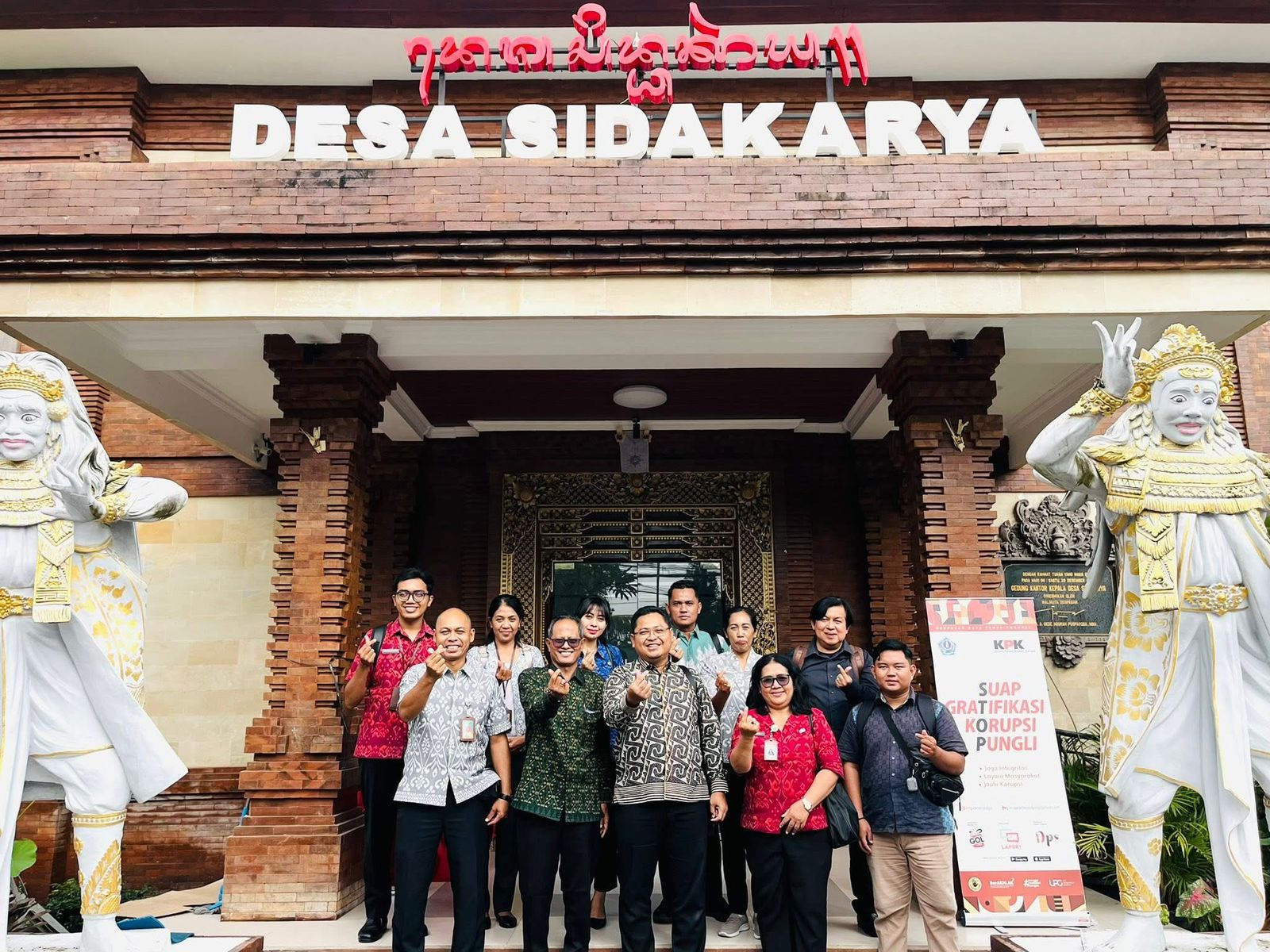 Pemerintah Desa Sidakarya menerima Kunjungan Kerja dan Studi Tiru