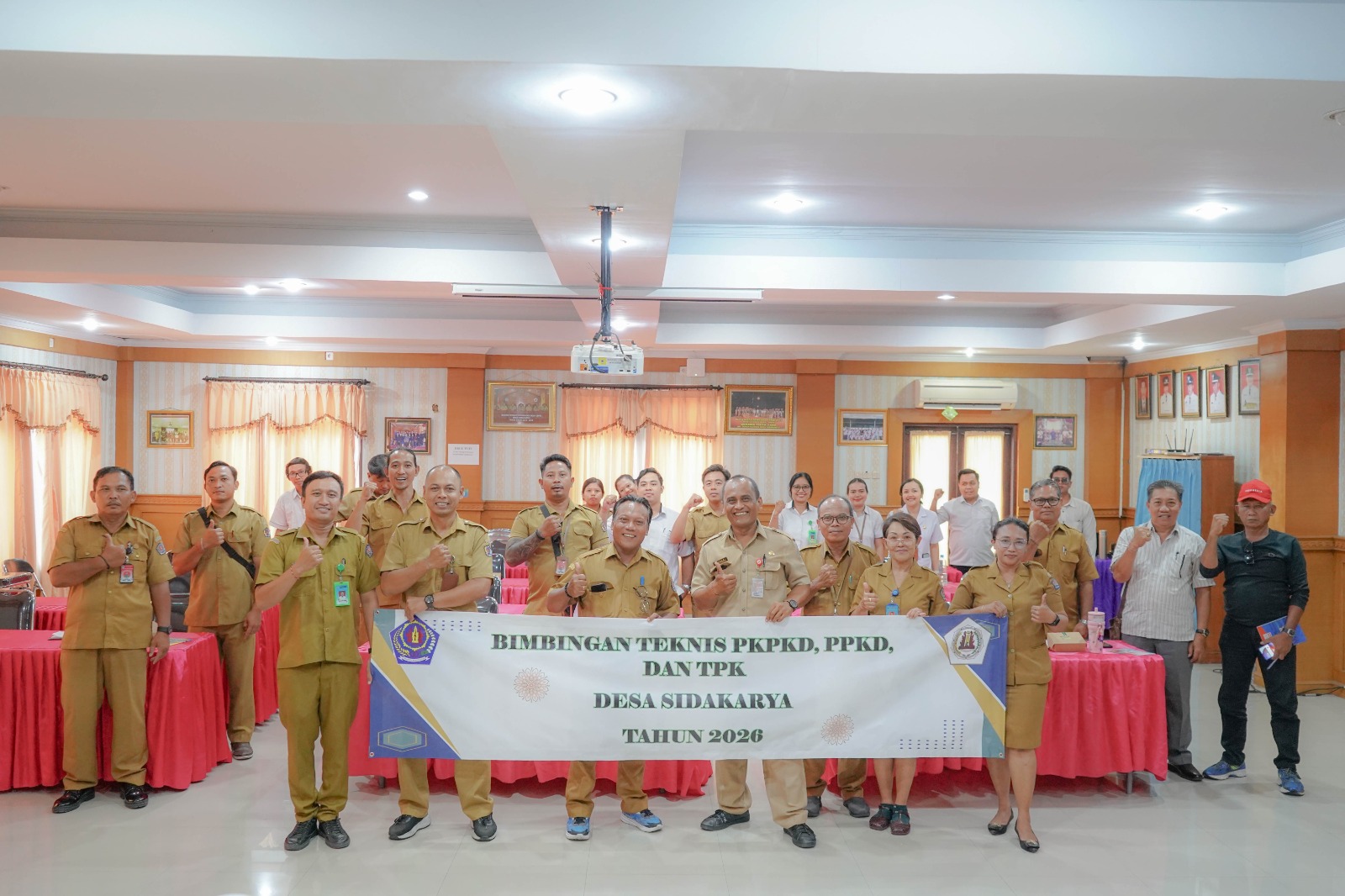 Bimbingan Teknis PKPKD, PPKD dan TPK Desa Sidakarya Tahun 2026